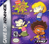 All Grown Up: Express Yourself PAL GameBoy Advance PAL box art